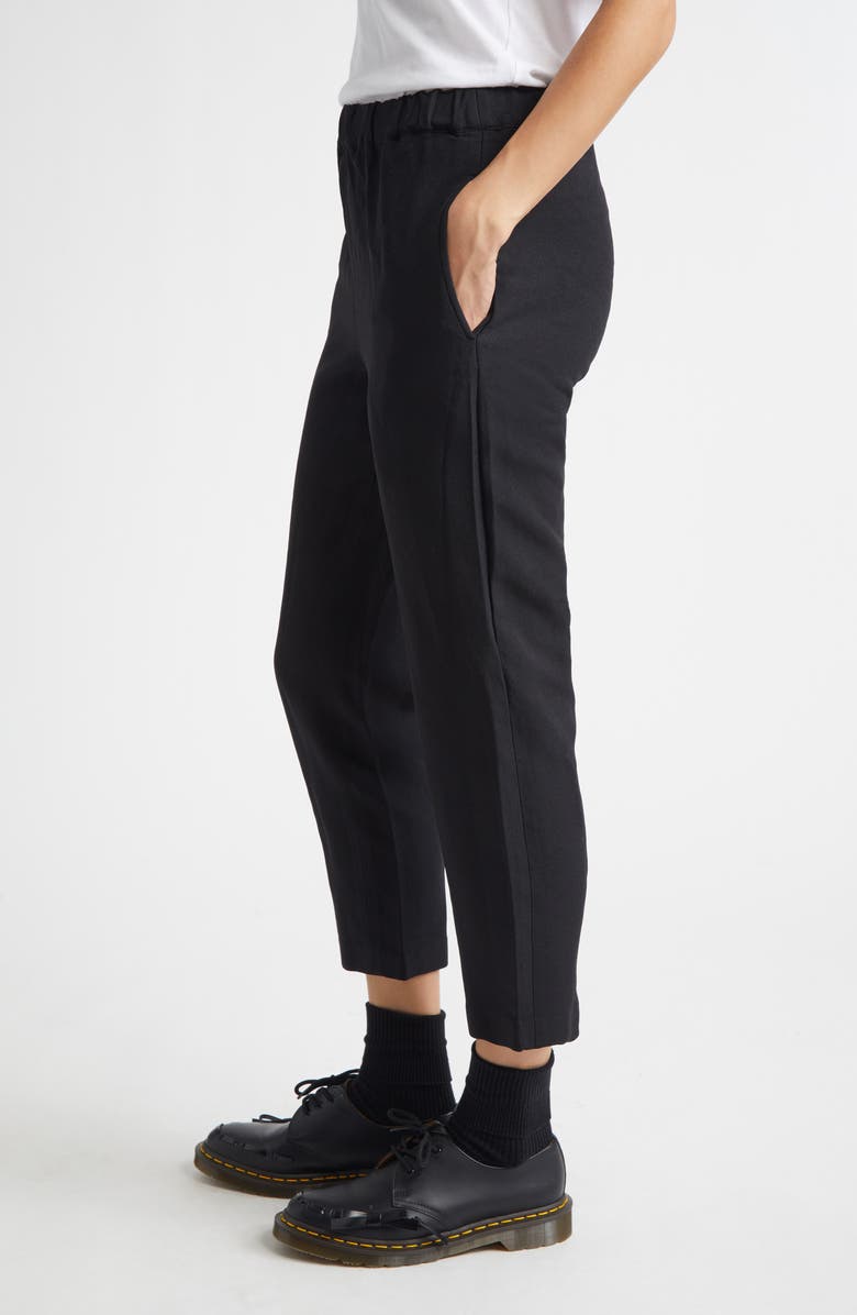 Comme des Garçons Comme des Garçons Double Cloth Serge Pull-On Pants, Alternate, color, 