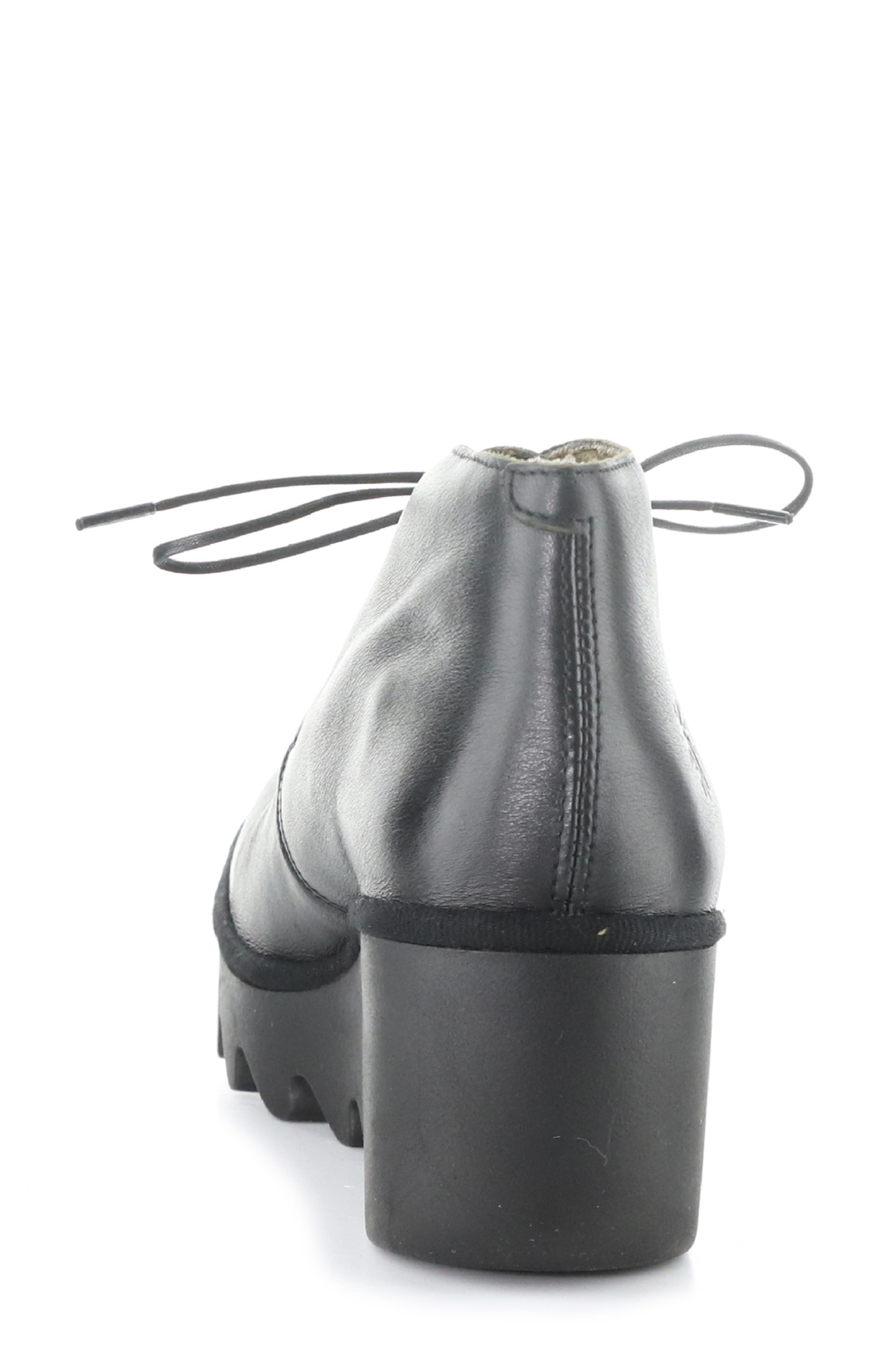 Fly London Brak Wedge Bootie, Alternate, color, Black