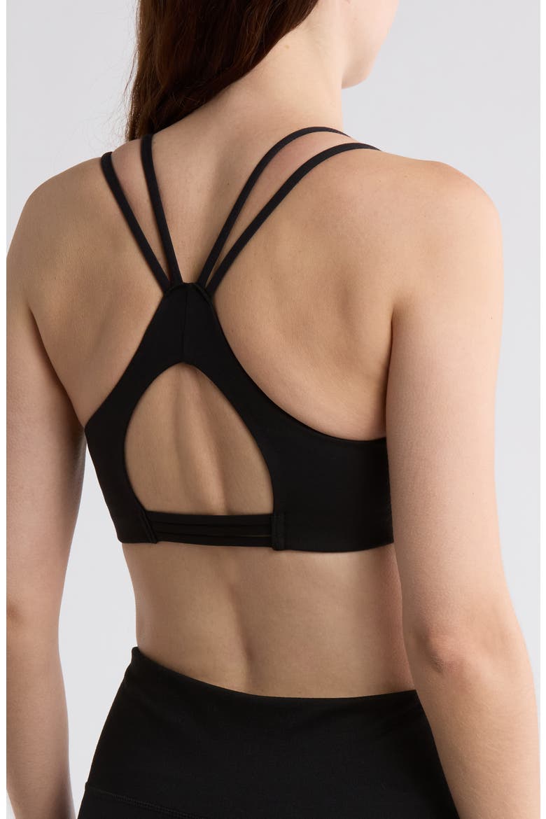 Camilla Sports Bra, Alternate, color, BLACK