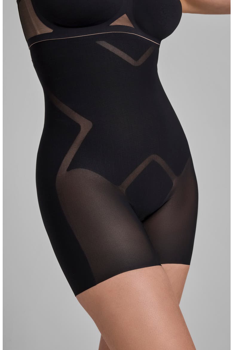 MeshSculpt High Waist Shaper Shorts, Alternate, color, VAMP
