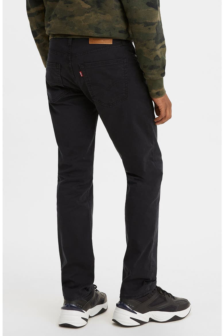 Levi's® Premium 511™ Slim Fit Jeans, Alternate, color, CAVIAR SUEDED SATEEN