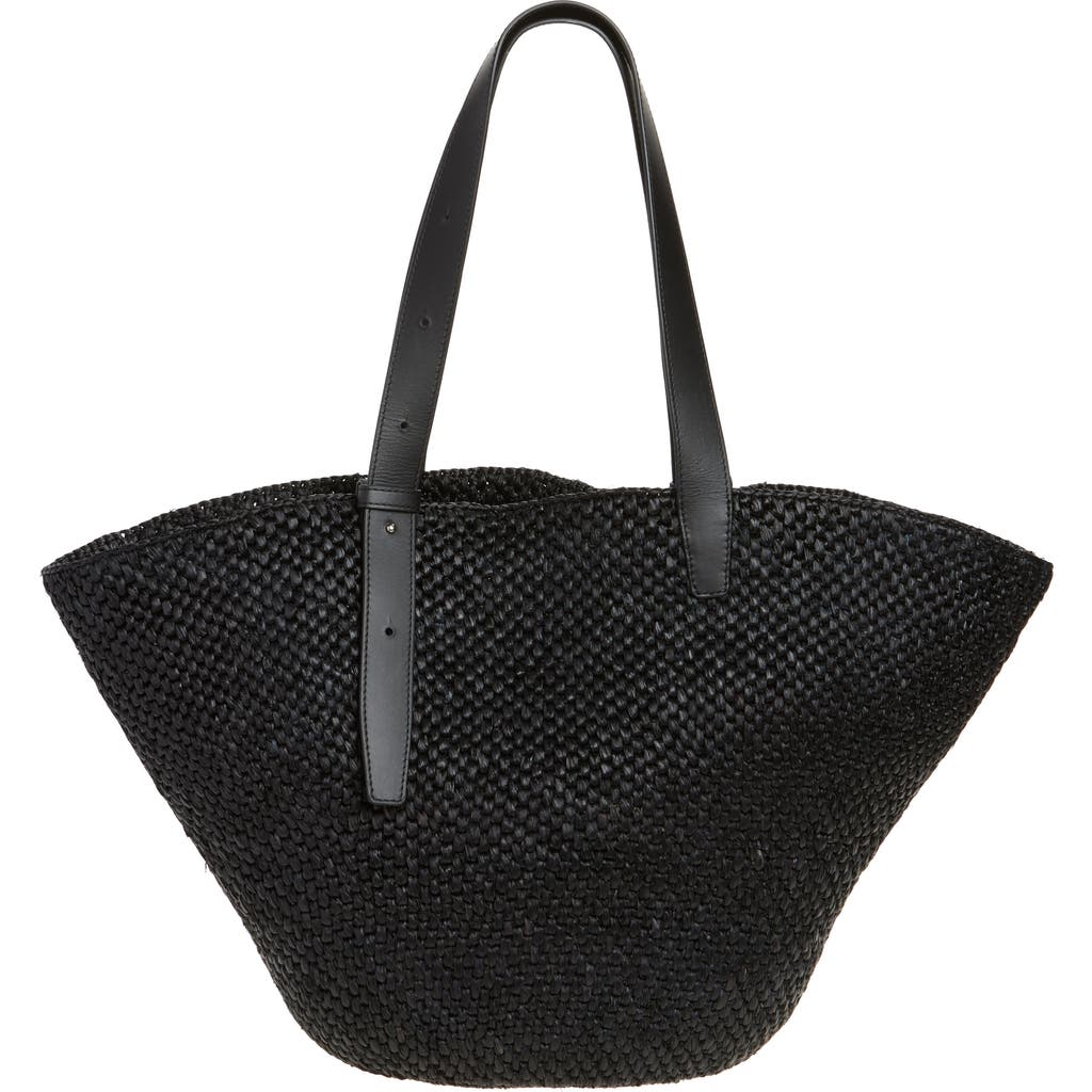Lie Studio Lié Studio The Large Bianca Woven Raffia Tote