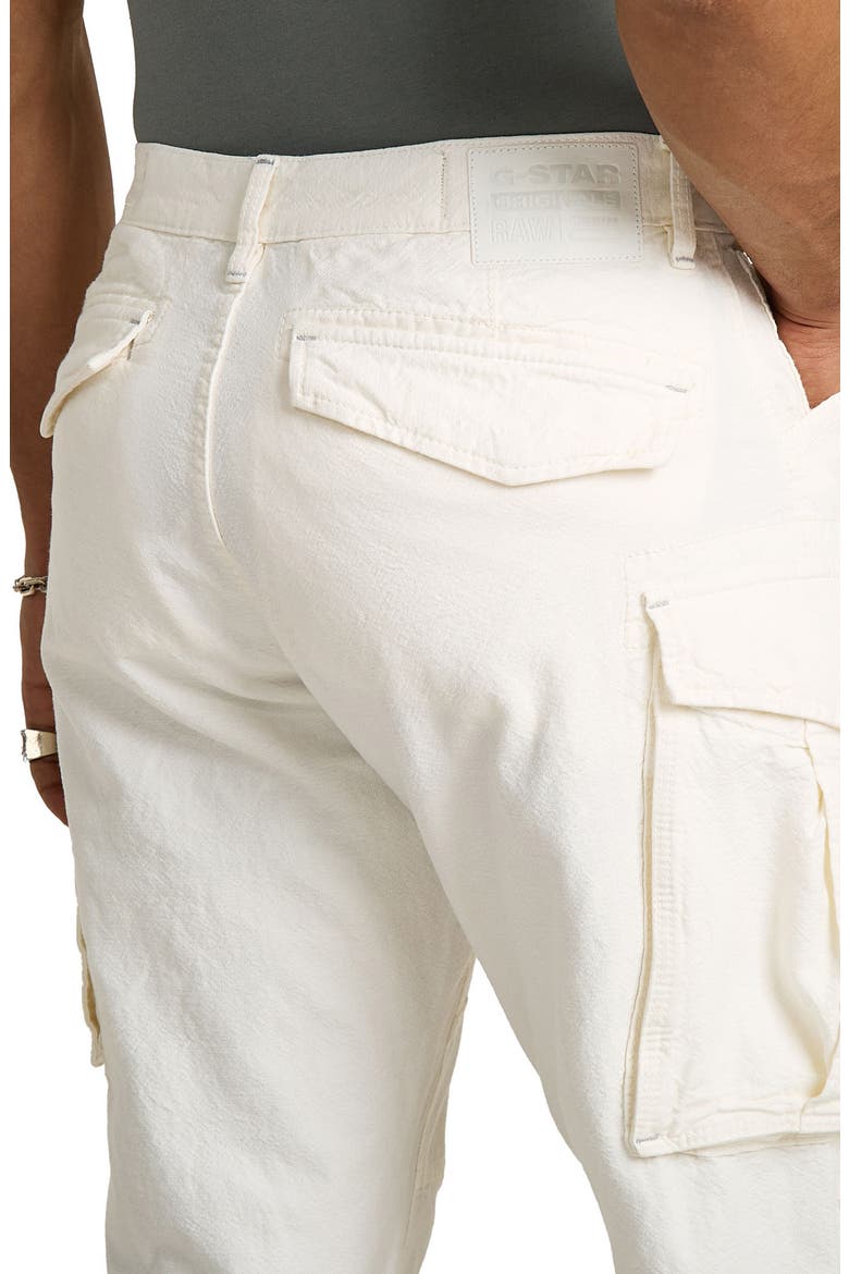 Rovic Zip 3D Loose Cargo Pants, Alternate, color, ECRU MOM WASHES