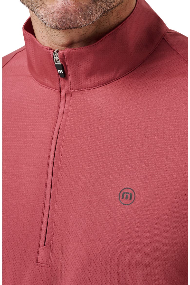 Heater Pro Quarter Zip Pullover, Alternate, color, ROAN ROUGE