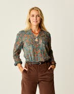 Carve Designs Dylan Gauze Shirt