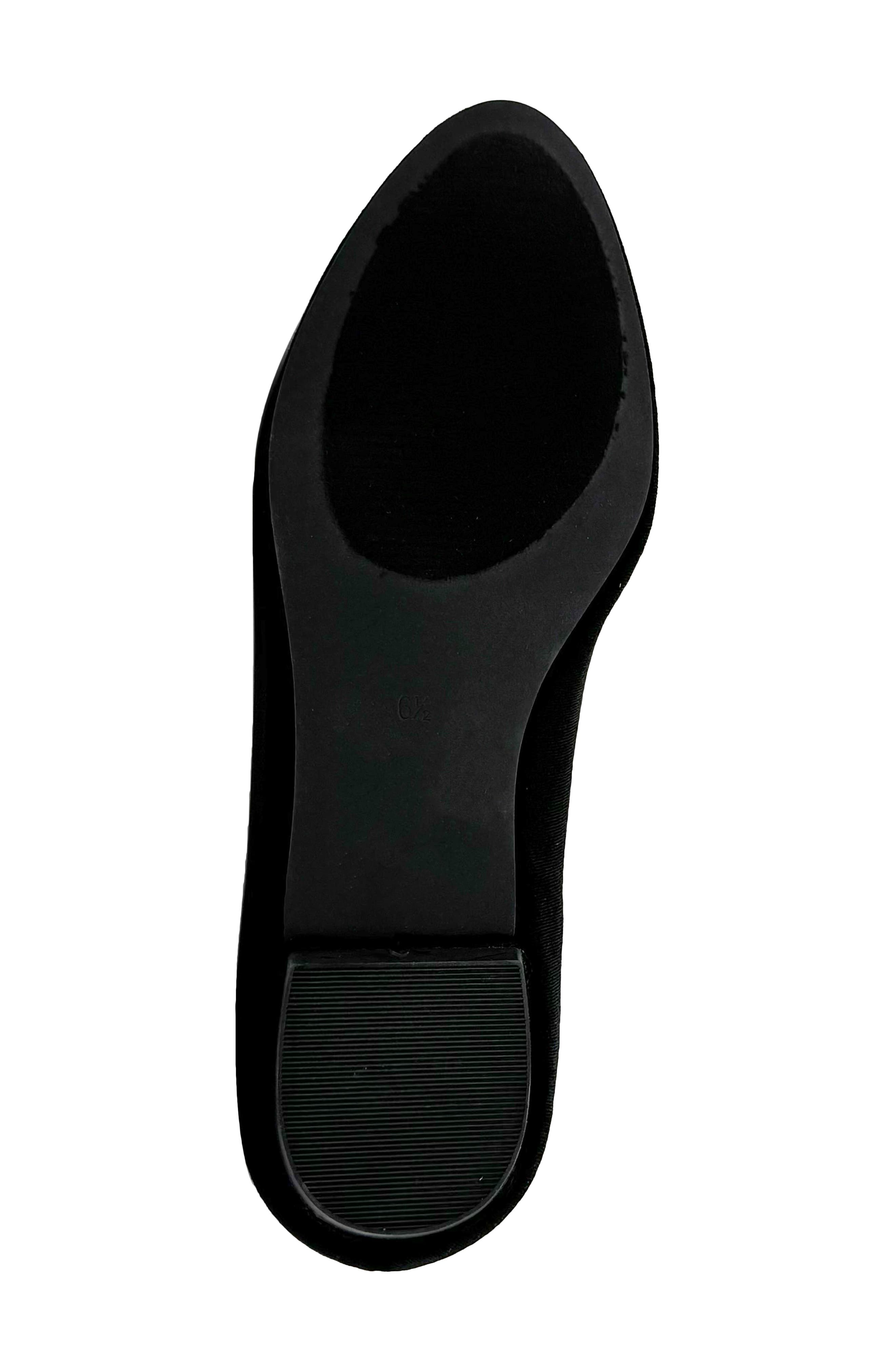 CHELSEA CREW Chain Loafer, Alternate, color, Black Velvet