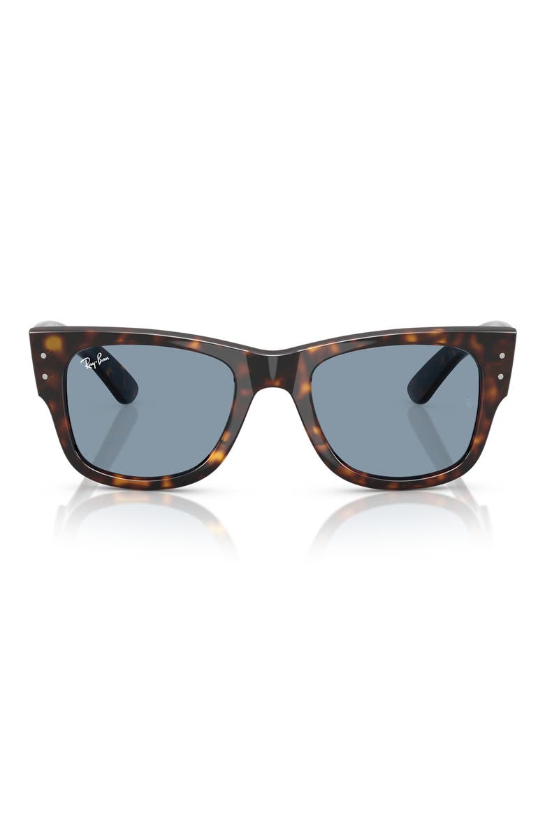 51mm Square Sunglasses, Main, color, HAVANA / BLUE