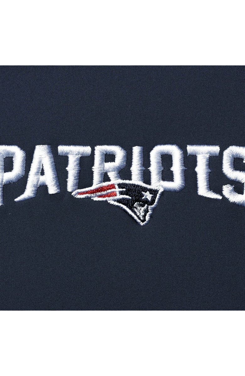 DUNBROOKE Men's Dunbrooke Navy New England Patriots Big & Tall Sonoma Softshell Full-Zip Jacket, Alternate, color, Navy