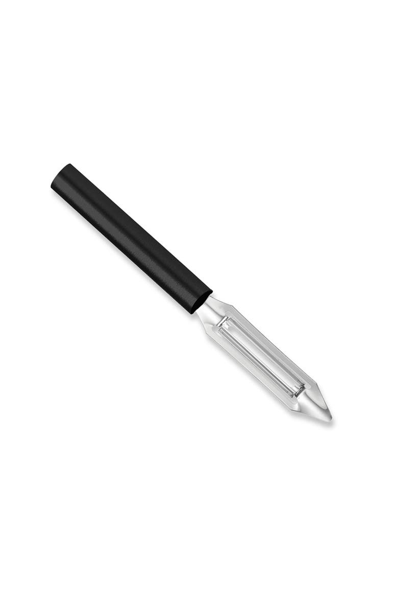 Cutlery 2-Inch Deluxe Vegetable Peeler with Straight Blade, Main, color, Black