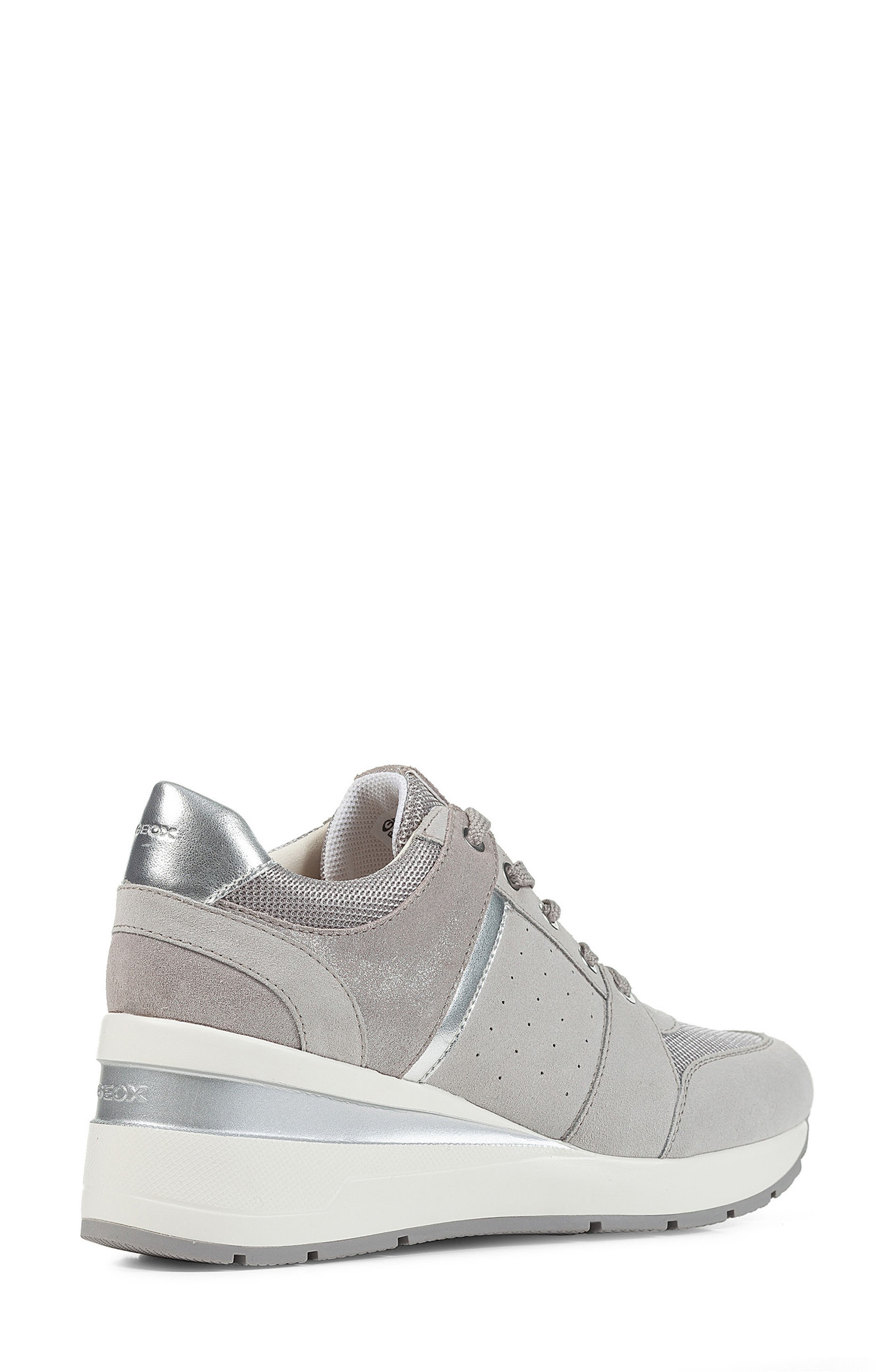 Geox Zosma Wedge Sneaker, Alternate, color, 