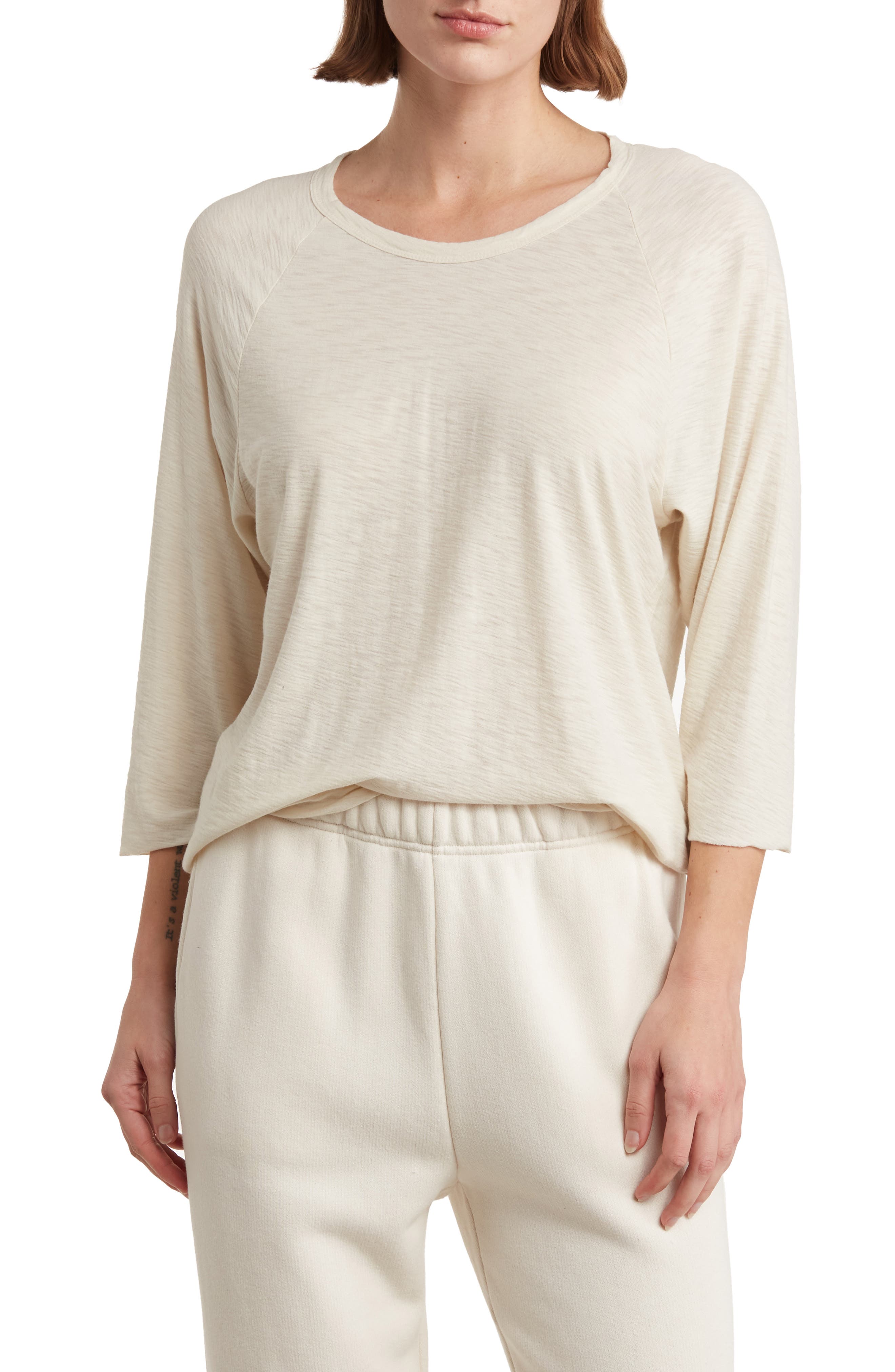 James Perse Raglan Sleeve Top