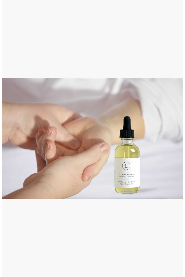Lavender Body Oil, Natural Moisturizing Body Oil, Alternate, color, None