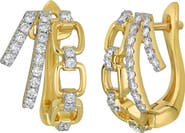 Bony Levy Varda Diamond Hoop Earrings