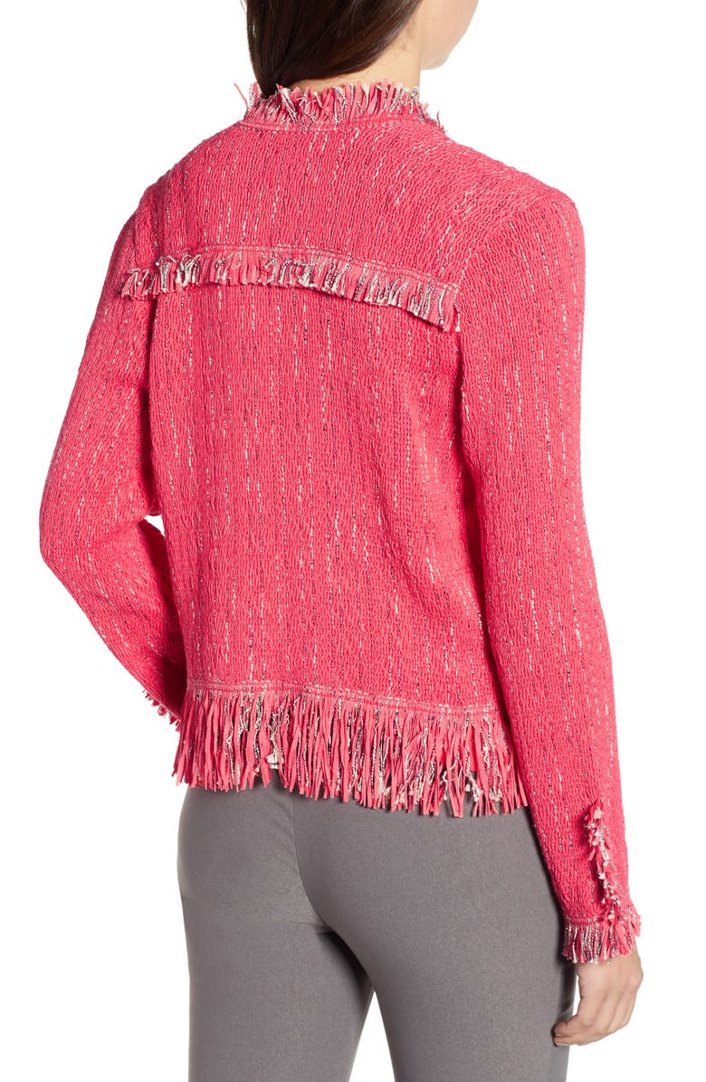 NIC+ZOE Fancy Fringe Jacket, Alternate, color, 