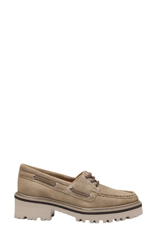 Johnston & Murphy Emmalynn Boat Shoe In Brown