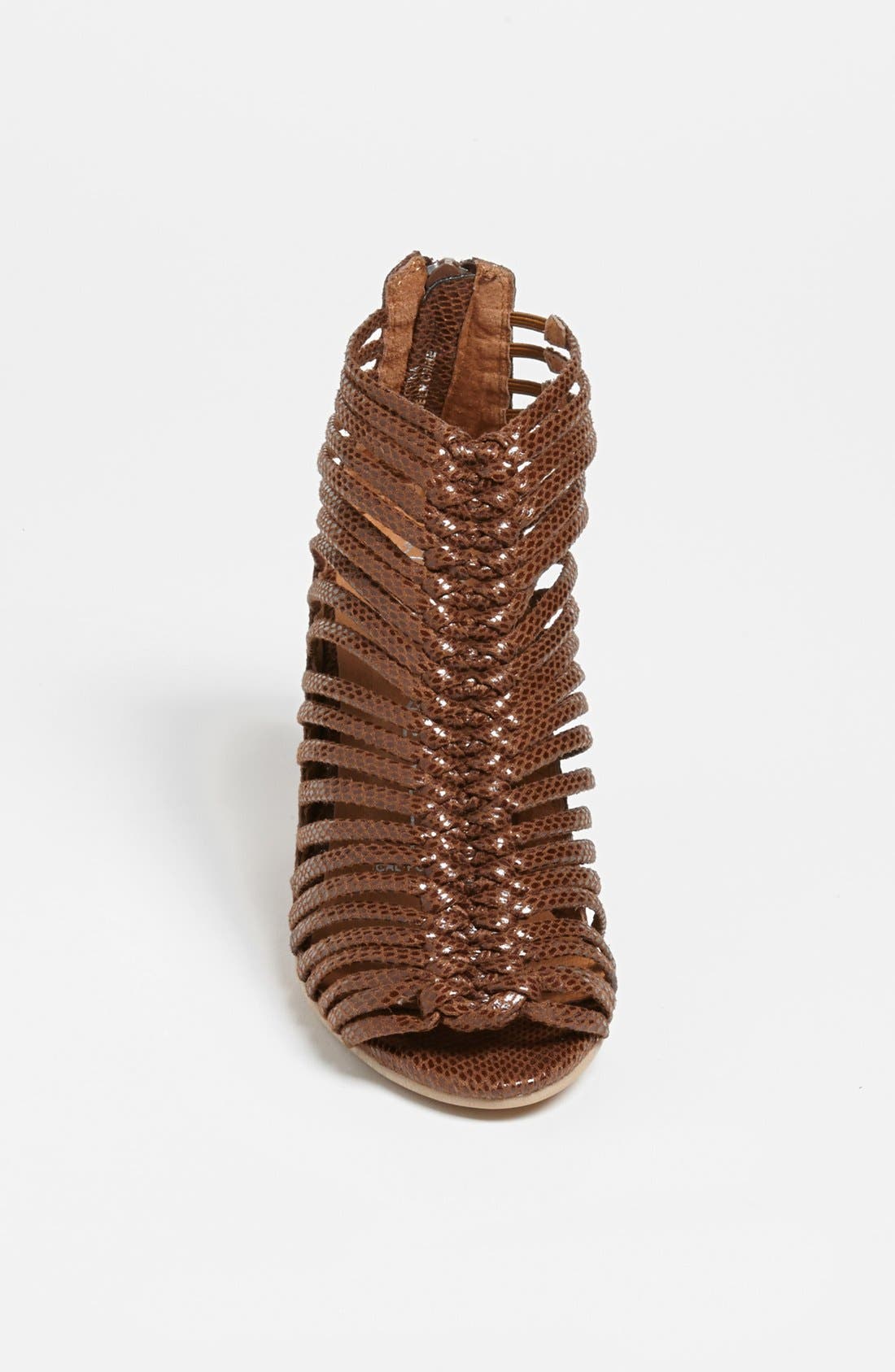 'Cast' Wedge Sandal, Alternate, color, BROWN SNAKE