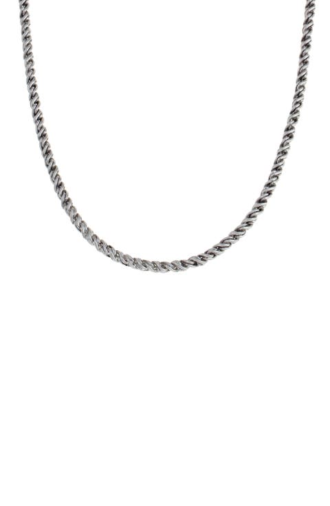 Men's Rope Chain Necklace