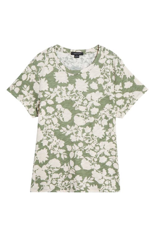 Sanctuary The Perfect Geo Print Cotton Blend Knit Top