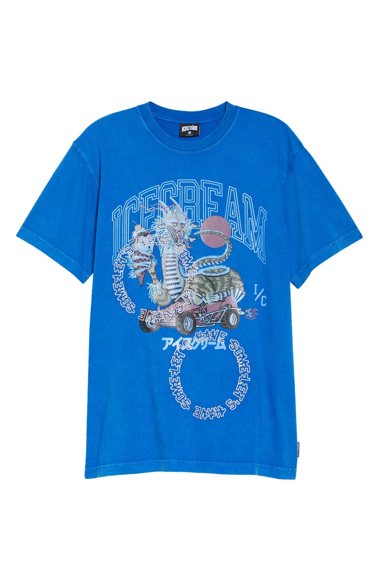 ICECREAM Men's Family Reunion Cotton Graphic Tee, Alternate, color, Daphne