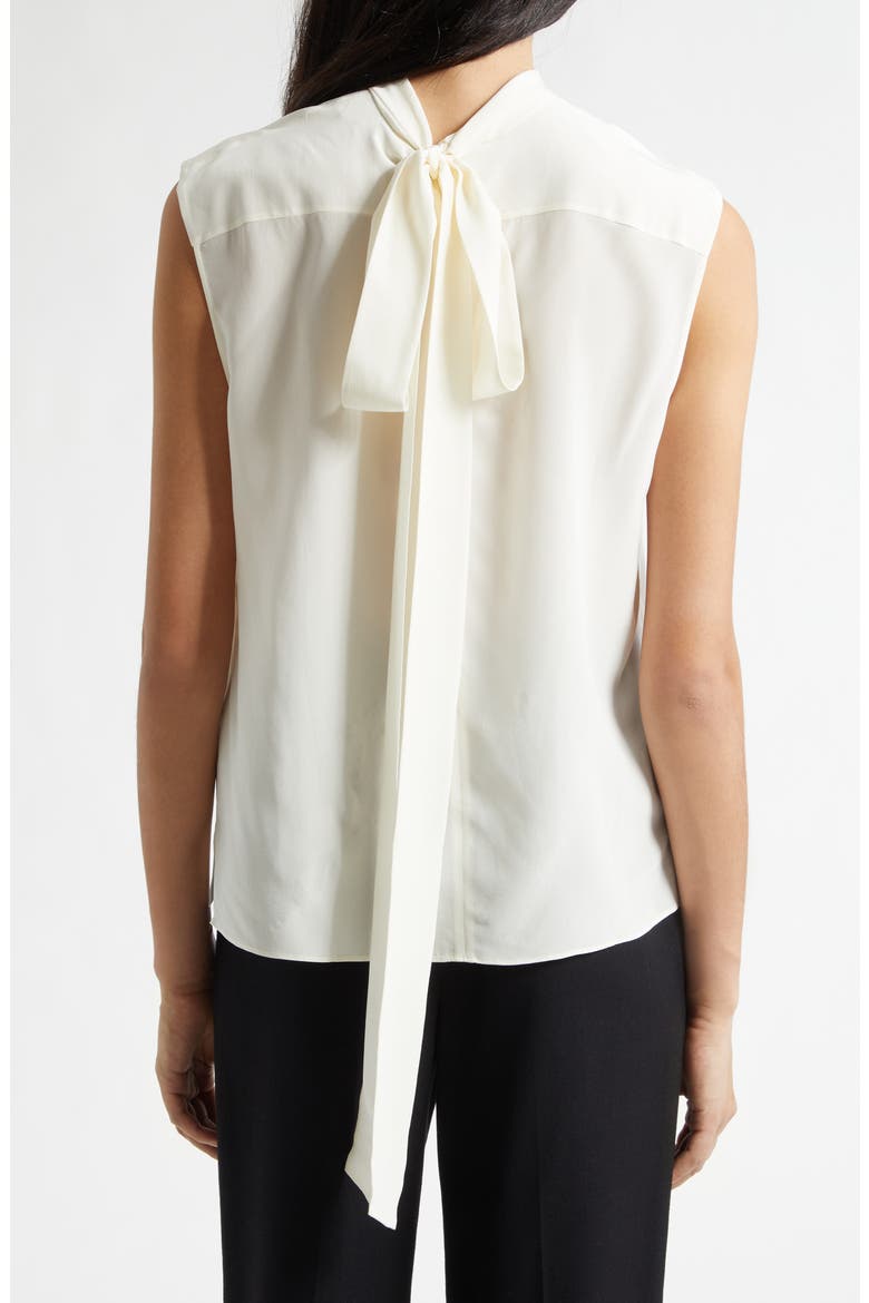 Besei Silk Top, Alternate, color, SOFT CREAM