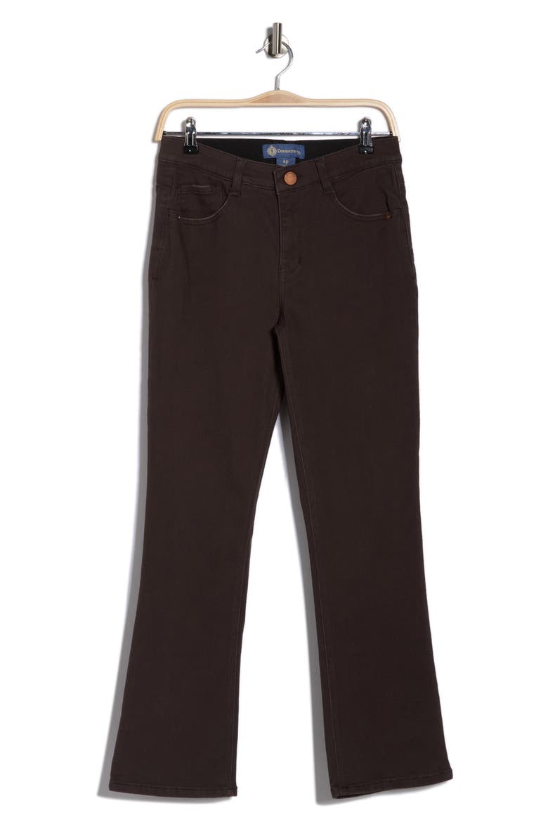 AbSolution High Waist Itty Bitty Bootcut Jeans, Main, color, ESPRESSO