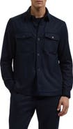 Bugatchi Wool Blend Shirt Jacket