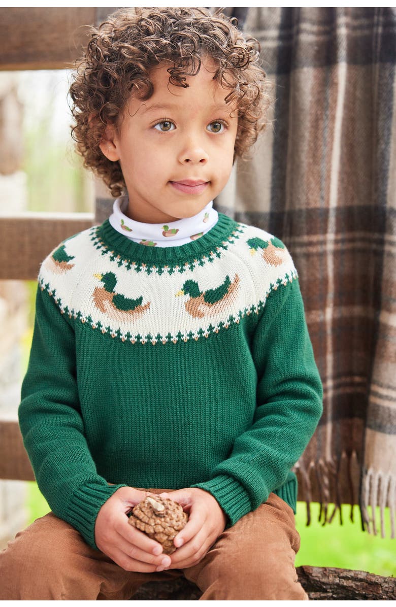 Little English Kids' Fair Isle Sweater, Alternate, color, 