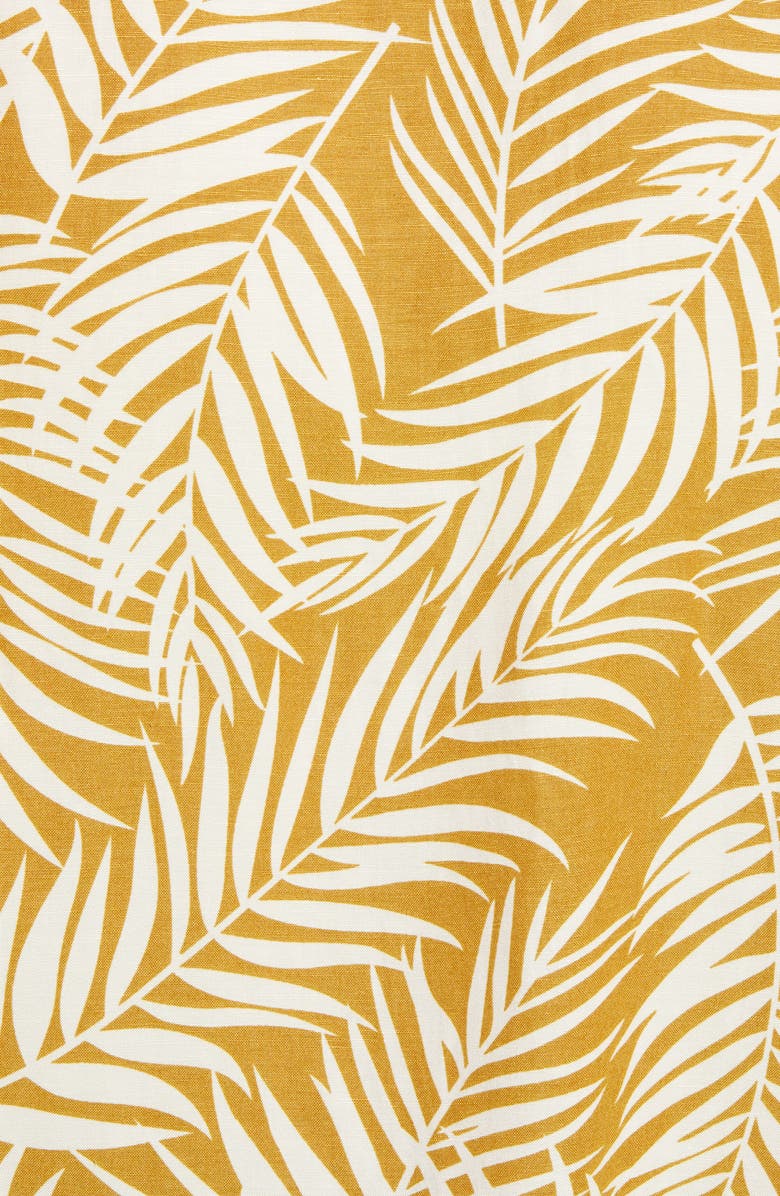 Madewell Fern Fronds Easy Camp Shirt, Alternate, color, 