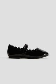 H&M School Patent Ballet Pumps