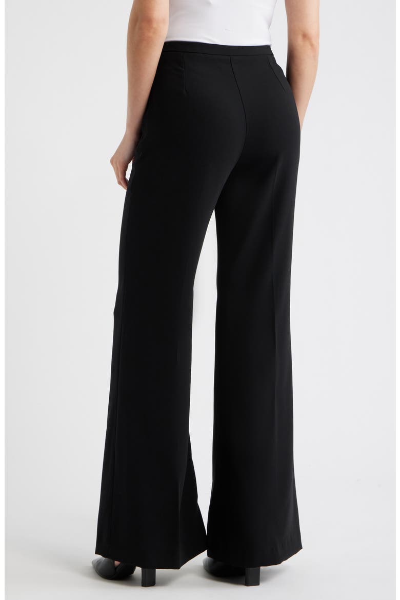 High Waist Pants, Alternate, color, BLACK