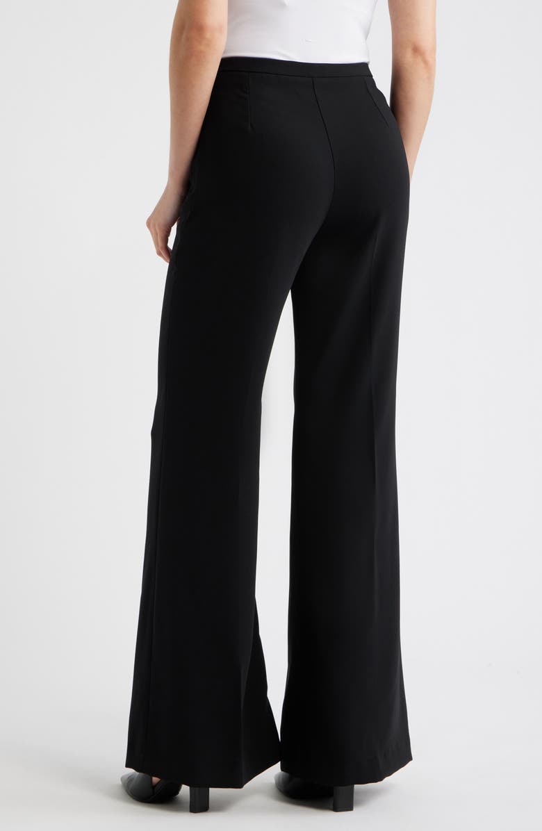 MANGO High Waist Pants, Alternate, color, Black