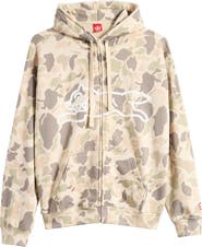 ICECREAM Duck Cotton Zip Hoodie