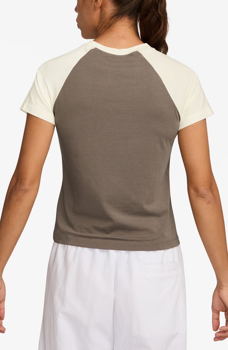 Nike Chill Graphic T-Shirt, Alternate, color, Sail/ Mink Brown