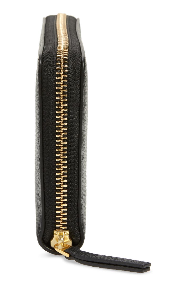 Tory Burch Carson Zip Leather Continental Wallet, Alternate, color, 