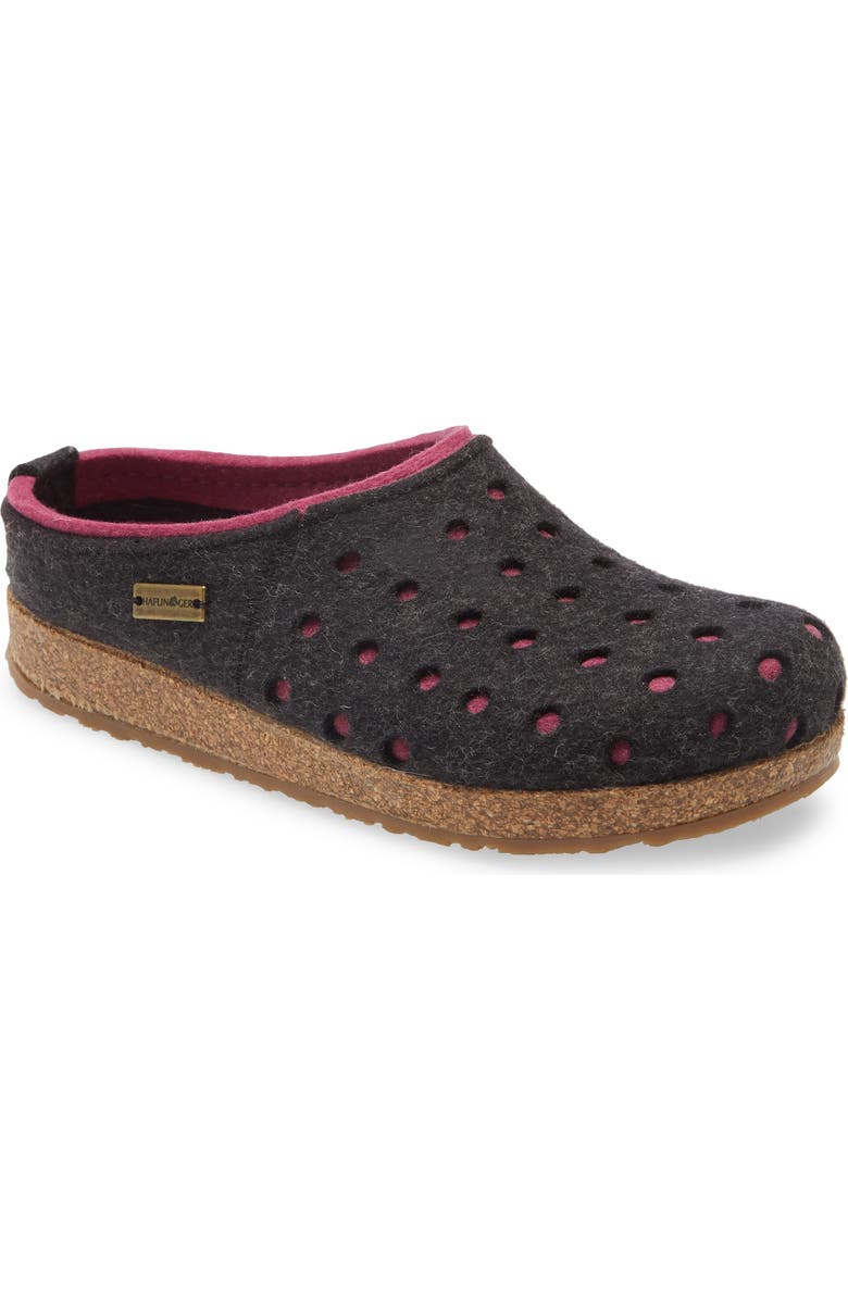 Haflinger Holly Wool Slipper, Main, color,