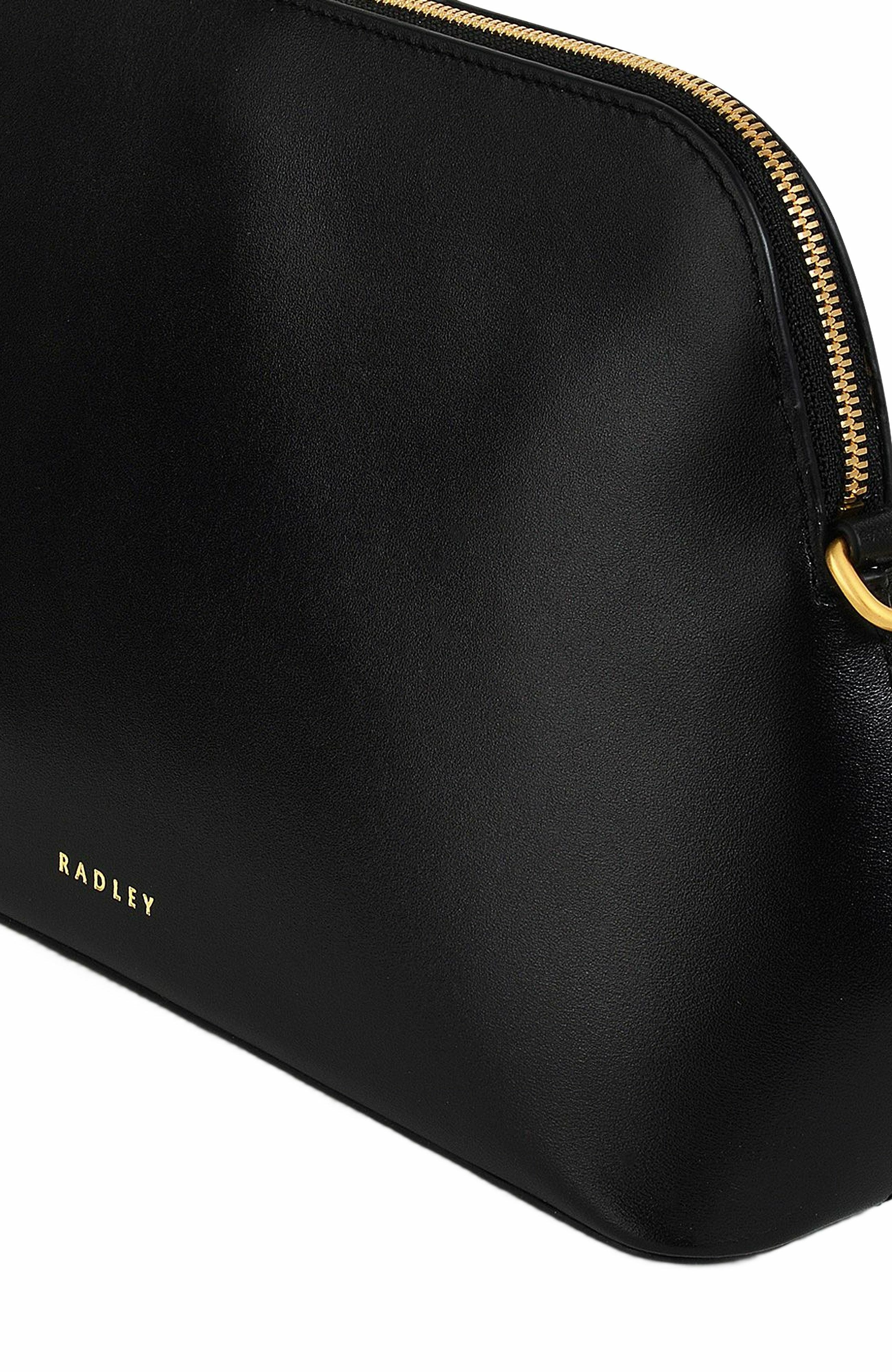 Radley Liverpool Street Medium Ziptop Crossbody Bag, Alternate, color, Black