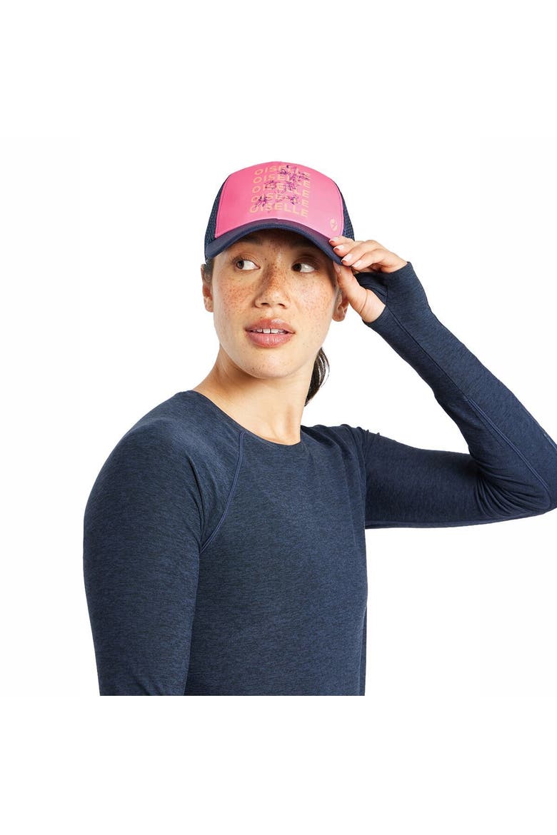 Runner Trucker Hat, Main, color, Oiselle on Repeat