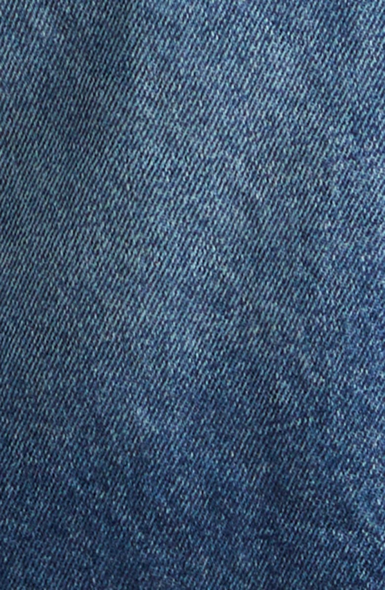 Nili Lotan Russel Frayed Denim Shorts, Alternate, color, Rosebowl Wash