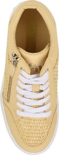【NINE WEST】Tons Lace Zip Wedge Sneakers★関税・送料無料★ Nine West Tons Women's High Top Wedge Sneakers