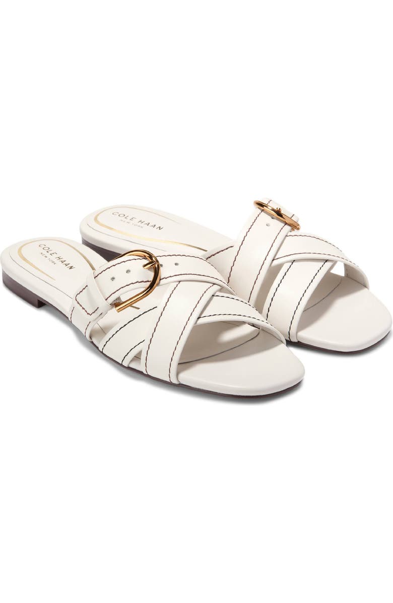 Cole Haan Velma Slide Sandal, Alternate, color, Powder Leather