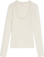 SANDRO Cable Knit Sweater