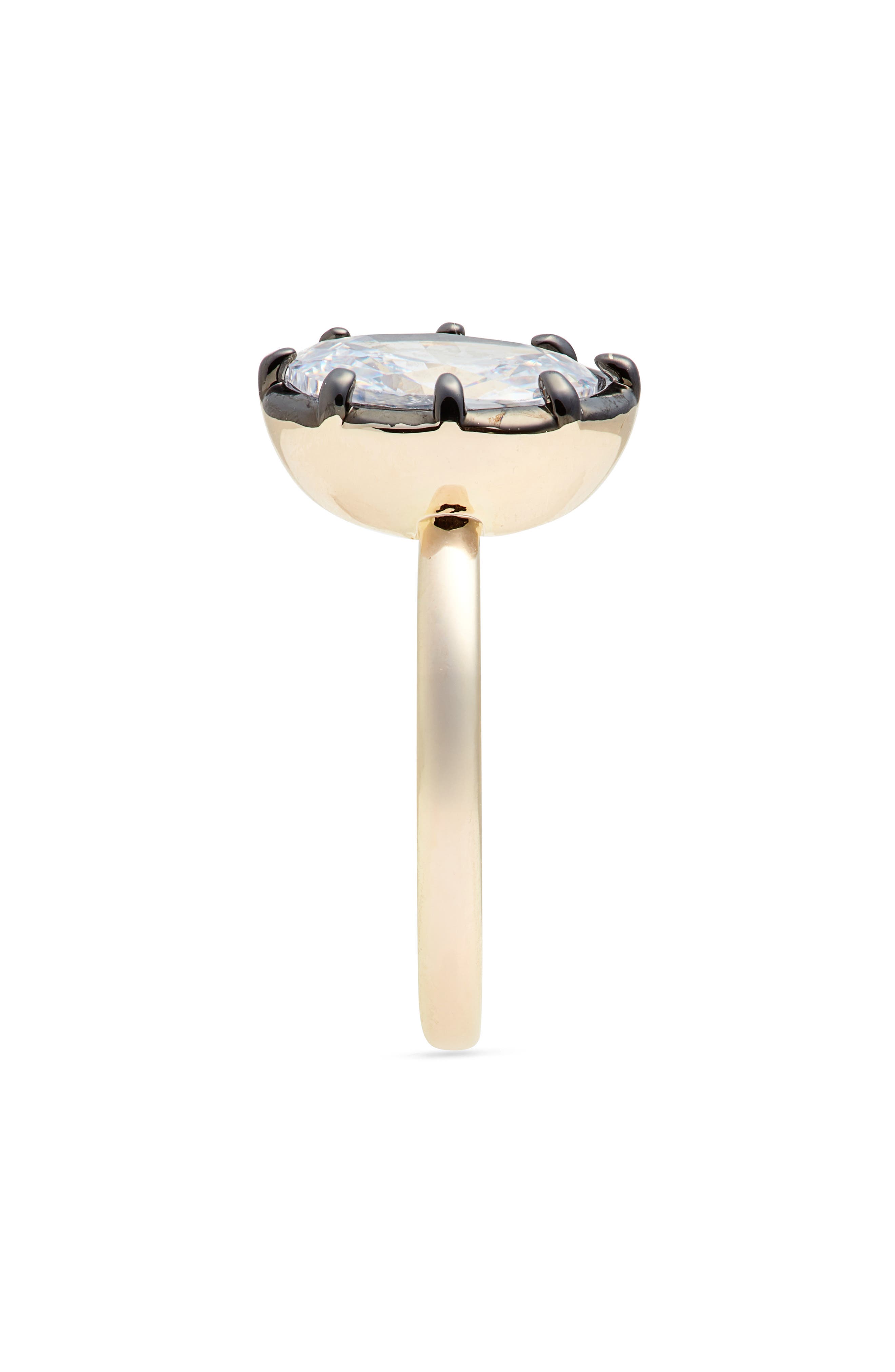Georgian Oval Cubic Zirconia Cocktail Ring (Women) | Nordstrom