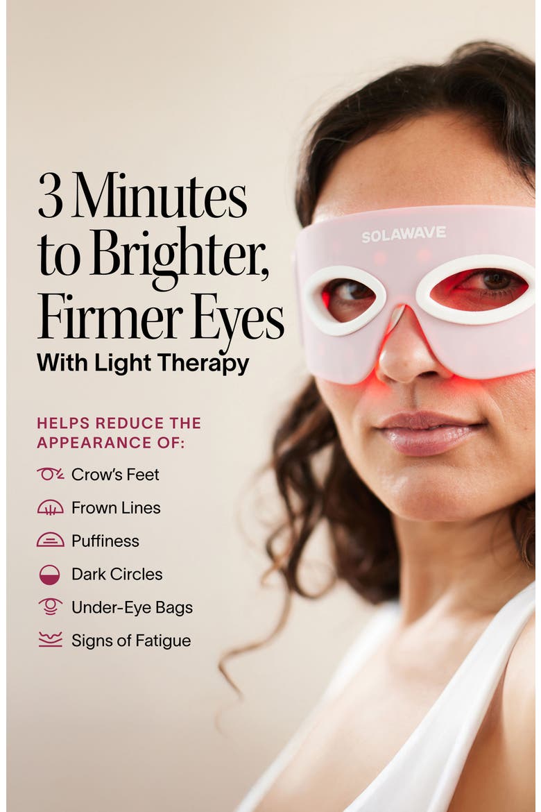 Eye Recovery Pro LED Light Therapy Eye Mask, Alternate, color, PINK