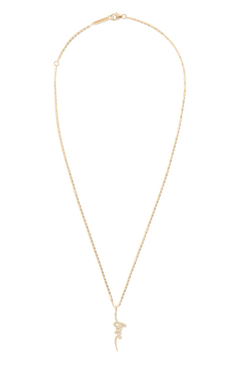 LANA Diamond Love Pendant Necklace, Main, color, 
