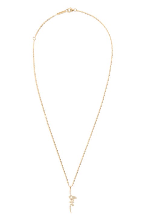 Diamond Love Pendant Necklace