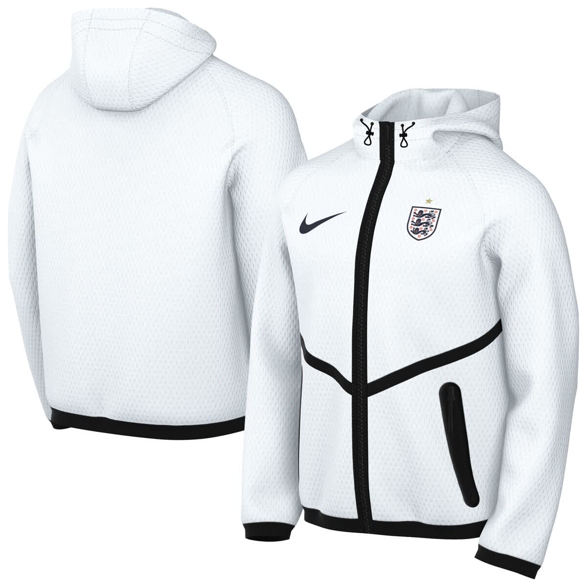 Men's Nike White England National Team 2026 Anthem Mesh Dri-FIT