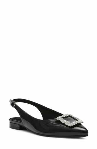 Kensie Women s Poppi Slingback Flat Blue Flat Sandals 7.5