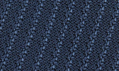 Brioni Knit Silk Tie In Blue