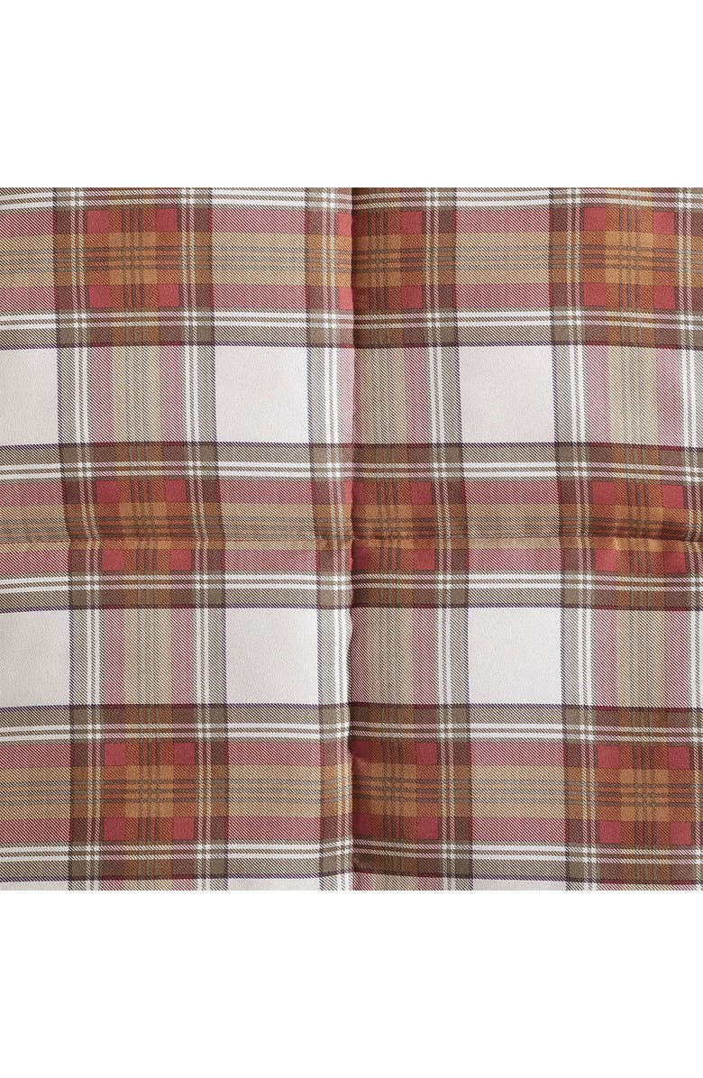 Eddie Bauer Edgewood Plaid Reversible Comforter & Sham Set, Alternate, color, Red