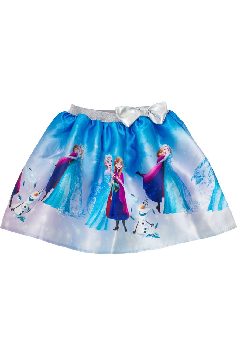 Frozen 2-Piece Sleeveless Top and Skirt Set, Alternate, color, Blue Elsa and Anna